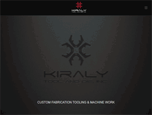 Tablet Screenshot of kiralytool.com